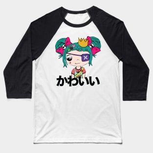 Kawaii Princess Baseball T-Shirt